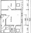 Gemütliche Dachgeschosswohnung in Schlosschemnitz - Grundriss